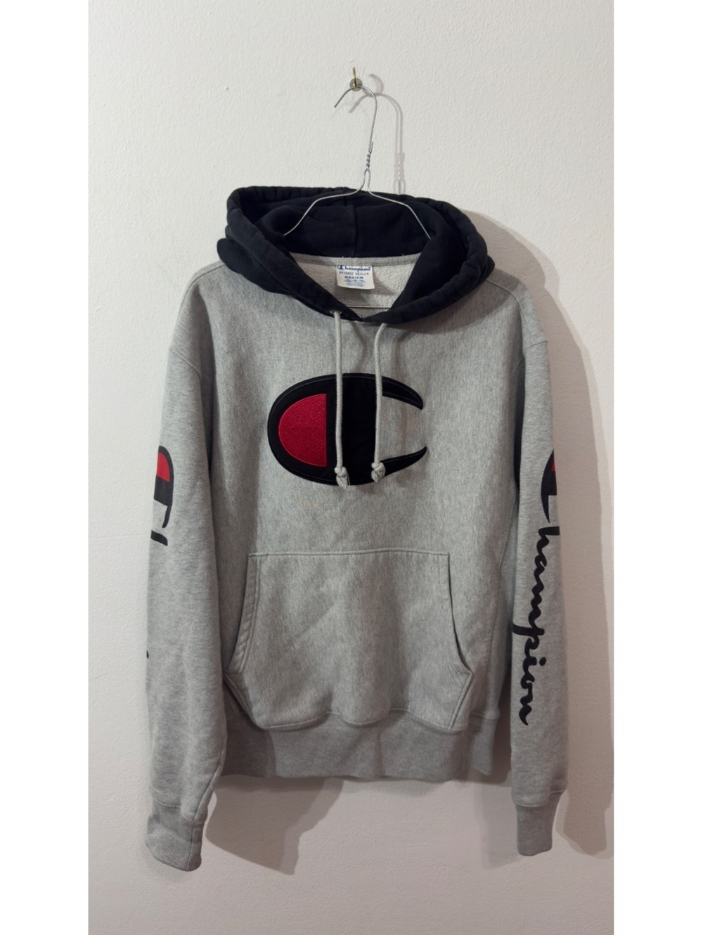Champion Reverse Weave Grey Hooded Outwear Jacket